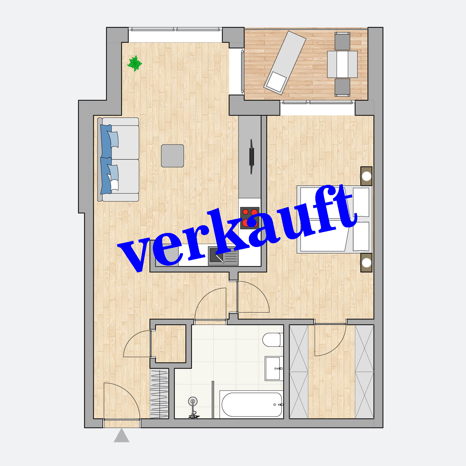 Wohnung 30: 2. Obergeschoss in Flößaustraße in Fürth kaufen