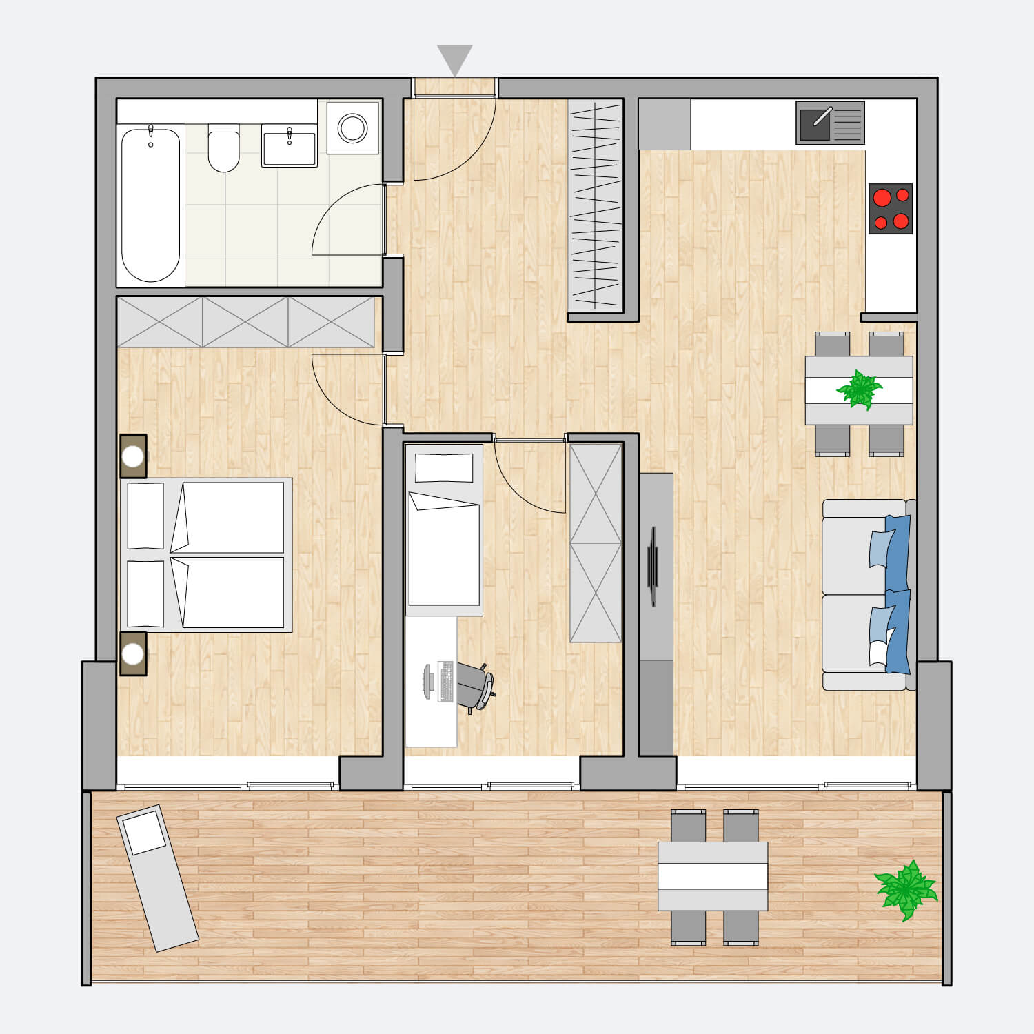 Wohnung 20: 1. Obergeschoss in Flößaustraße in Fürth kaufen