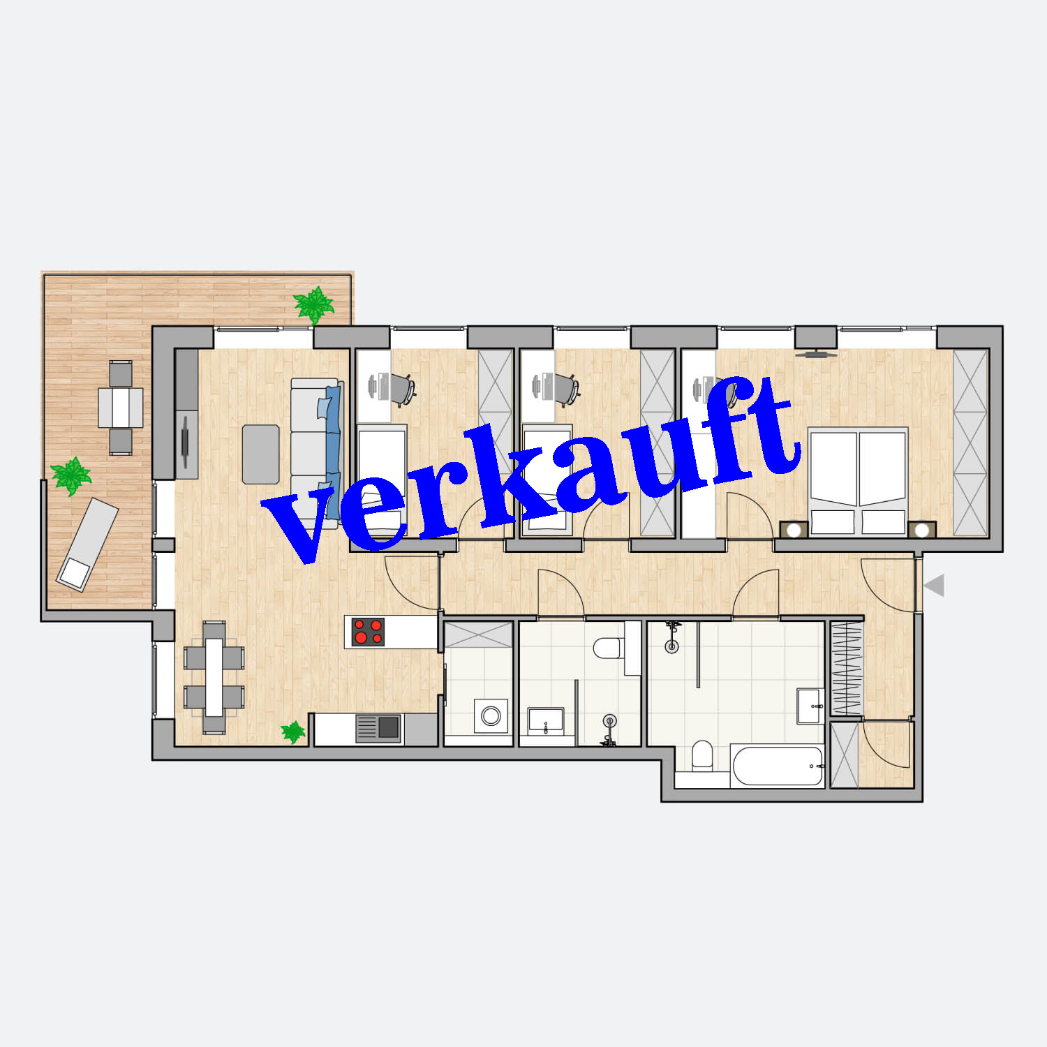 Wohnung 25: 2. Obergeschoss in Flößaustraße in Fürth kaufen