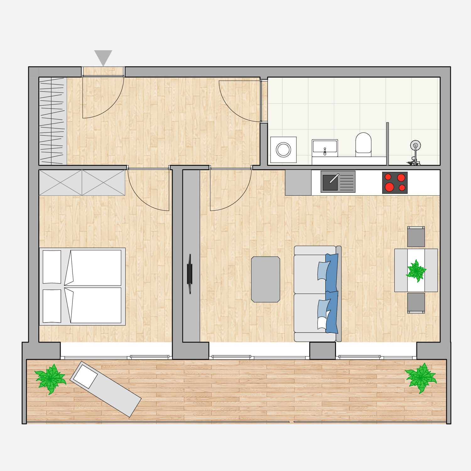 Wohnung 40: 3. Obergeschoss in Flößaustraße in Fürth kaufen