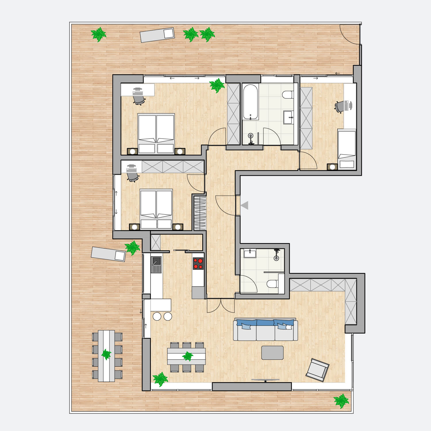 Wohnung 42: 4. Obergeschoss in Flößaustraße in Fürth kaufen
