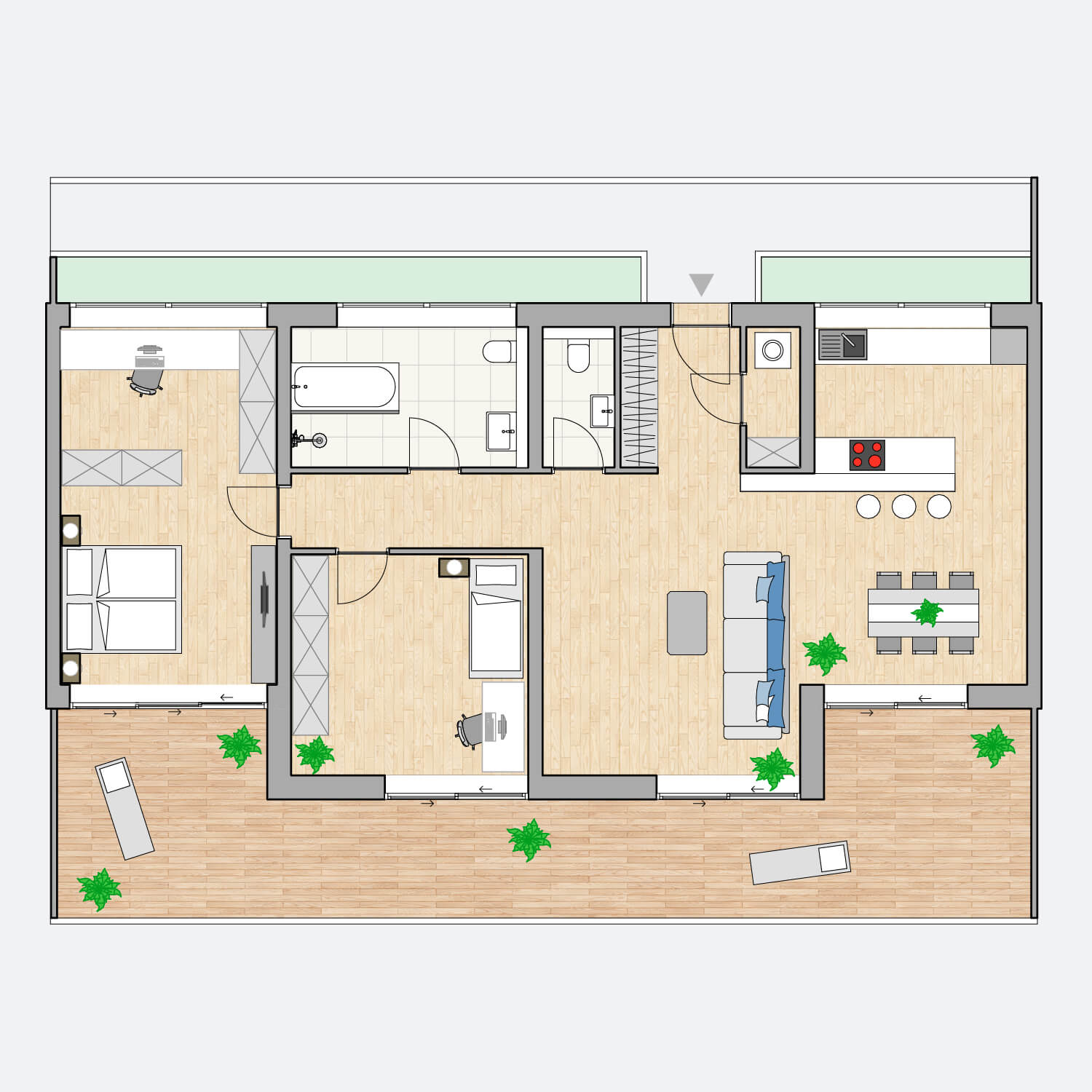 Wohnung 44: 4. Obergeschoss in Flößaustraße in Fürth kaufen