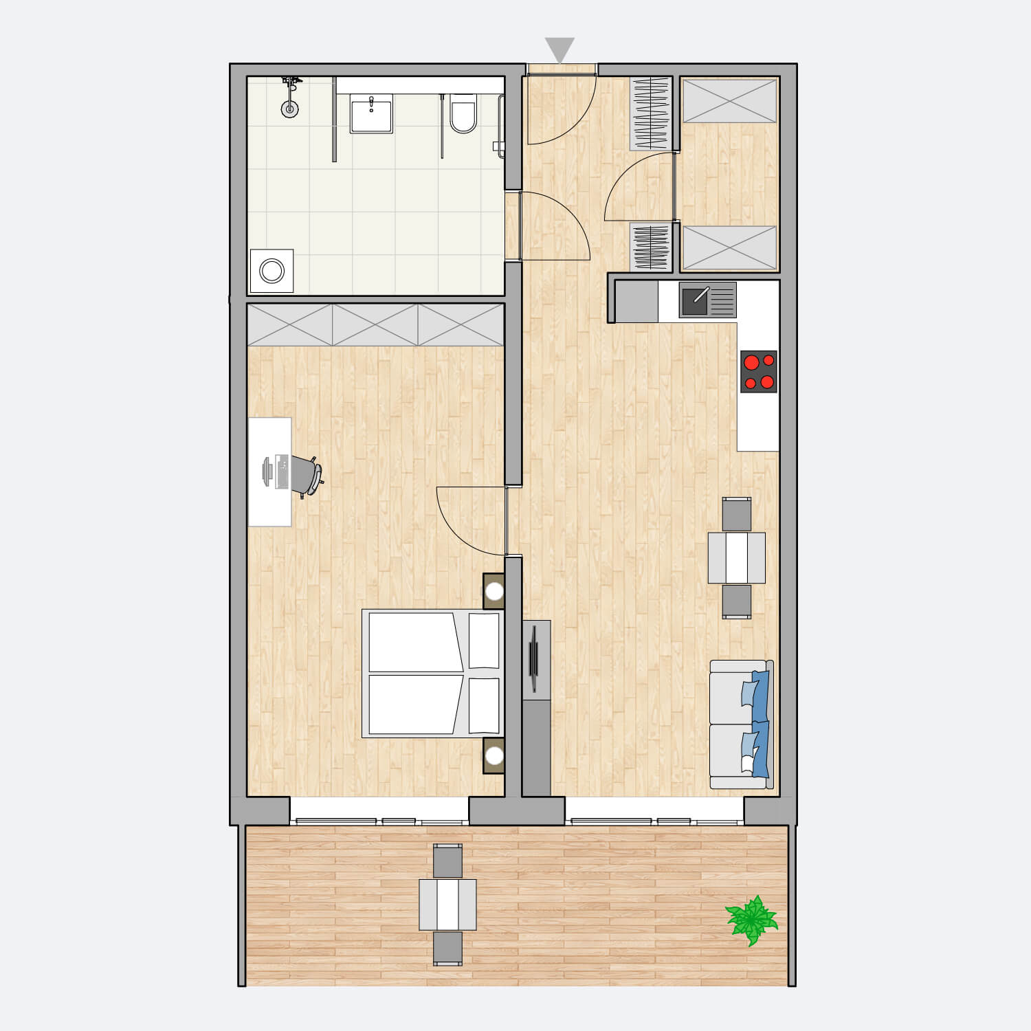 Wohnung 5 Erdgeschoss in Flößaustraße in Fürth kaufen