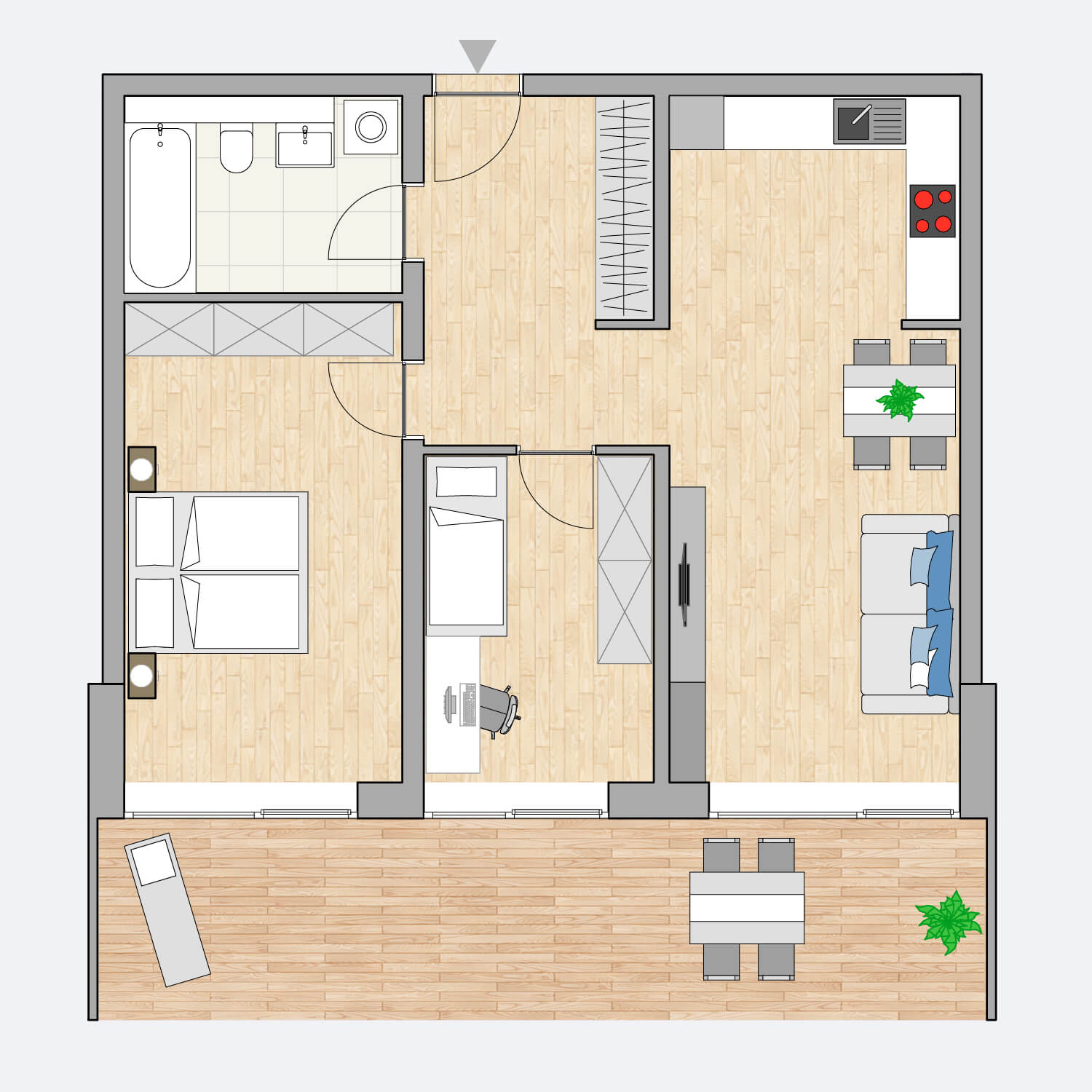 Wohnung 9 Erdgeschoss in Flößaustraße in Fürth kaufen